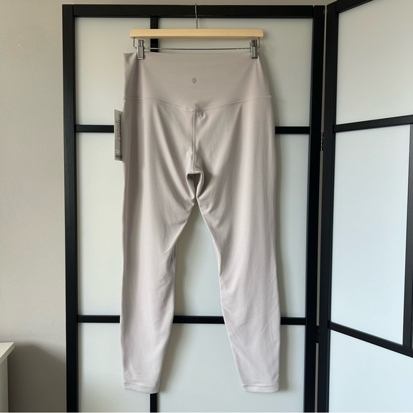 [14] NWT Lululemon Athletica Align High Rise Pant 28” Nulu Legging Chrome 2020 - Picture 8 of 16